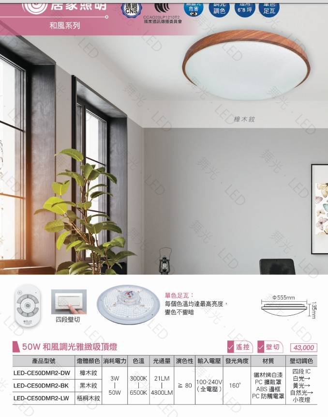 led居家照明系列